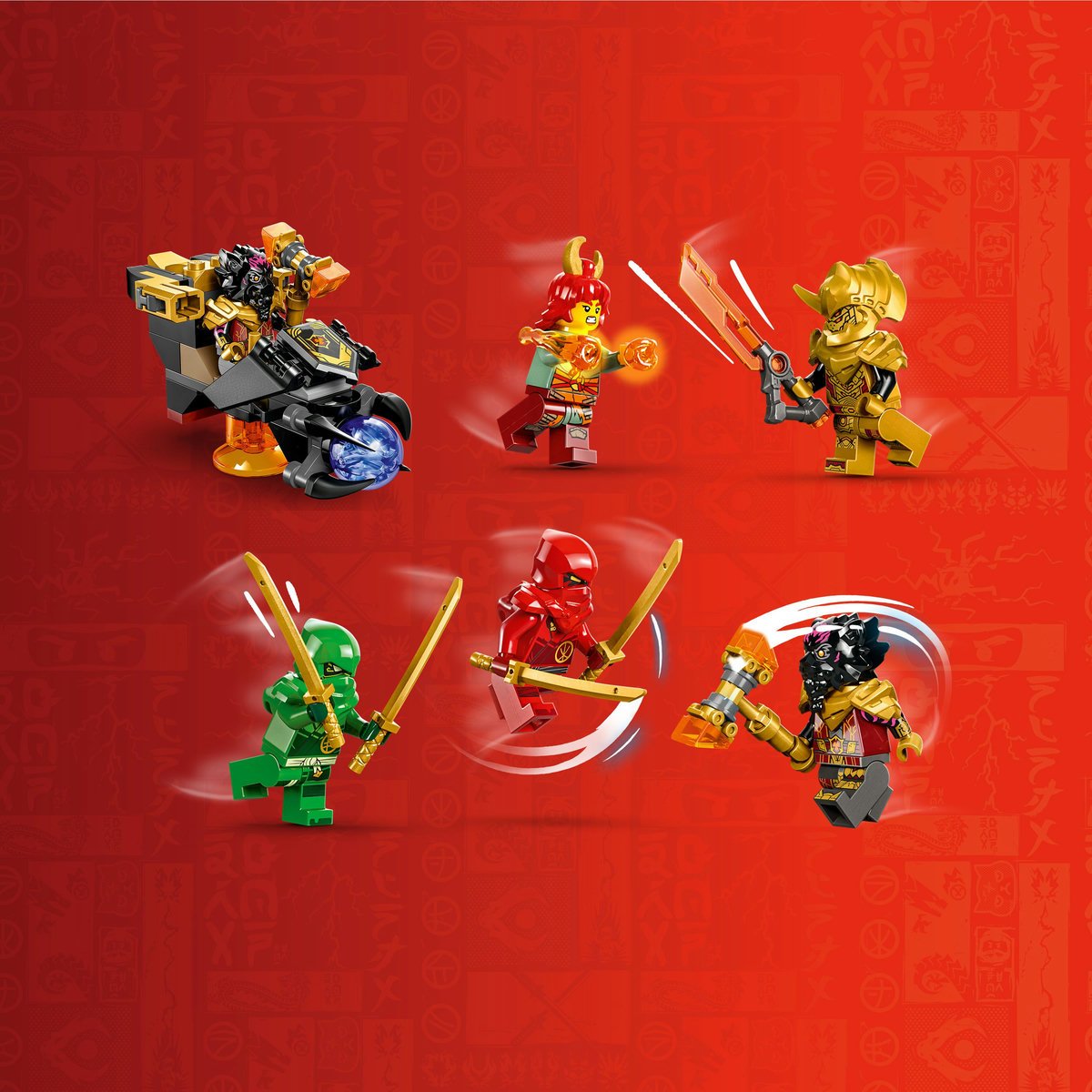Dragón de Lava Transformable de Heatwave Lego Ninjago