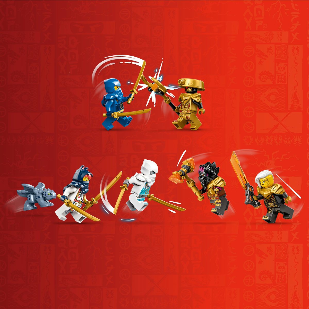 Dragón Elemental Vs. Mech De la Emperatriz Lego Ninjago