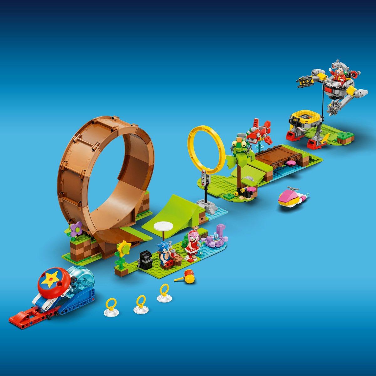 Sonic: Desafío Del Looping de Green Hill Zone Lego Sonic The Hedgehog™