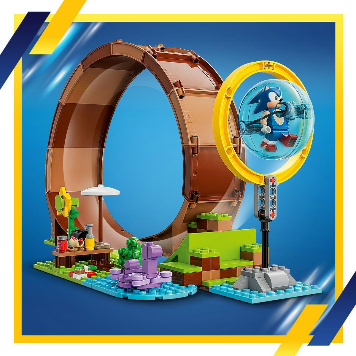 Sonic: Desafío Del Looping de Green Hill Zone Lego Sonic The Hedgehog™