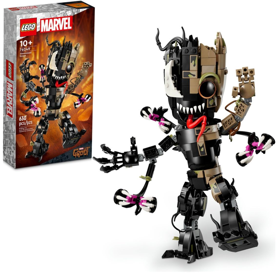 Groot Venomizado Lego Super Heroes Marvel
