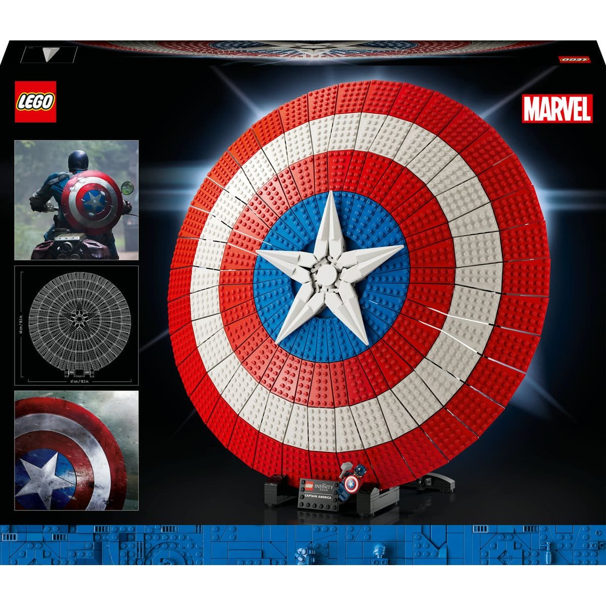 Marvel Avengers - Escudo Cápitan America Chico 33 Cm