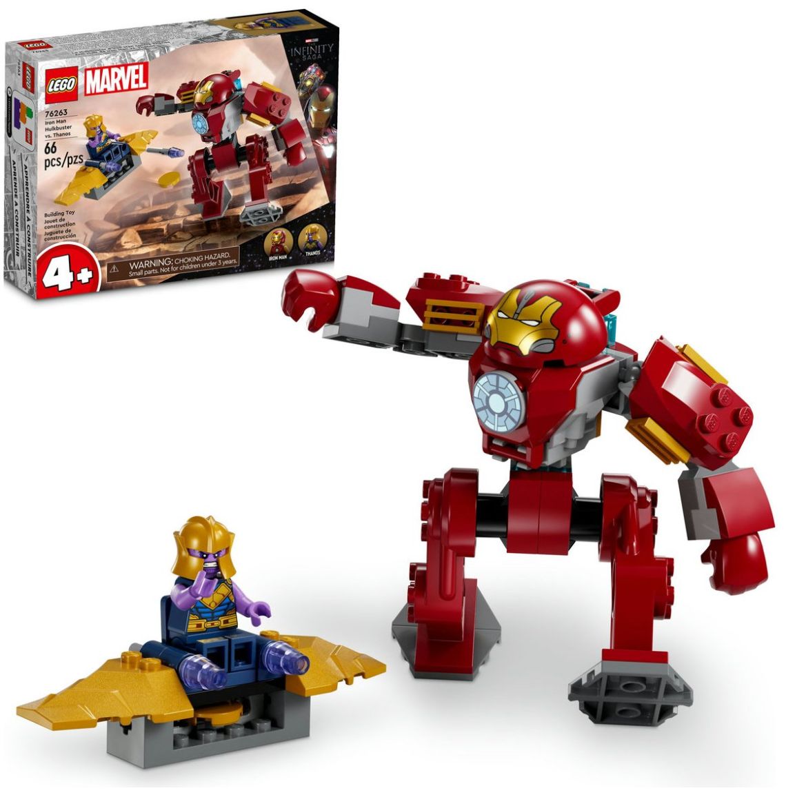 Anti-Hulk de Iron Man Vs. Thanos Lego Super Heroes Marvel