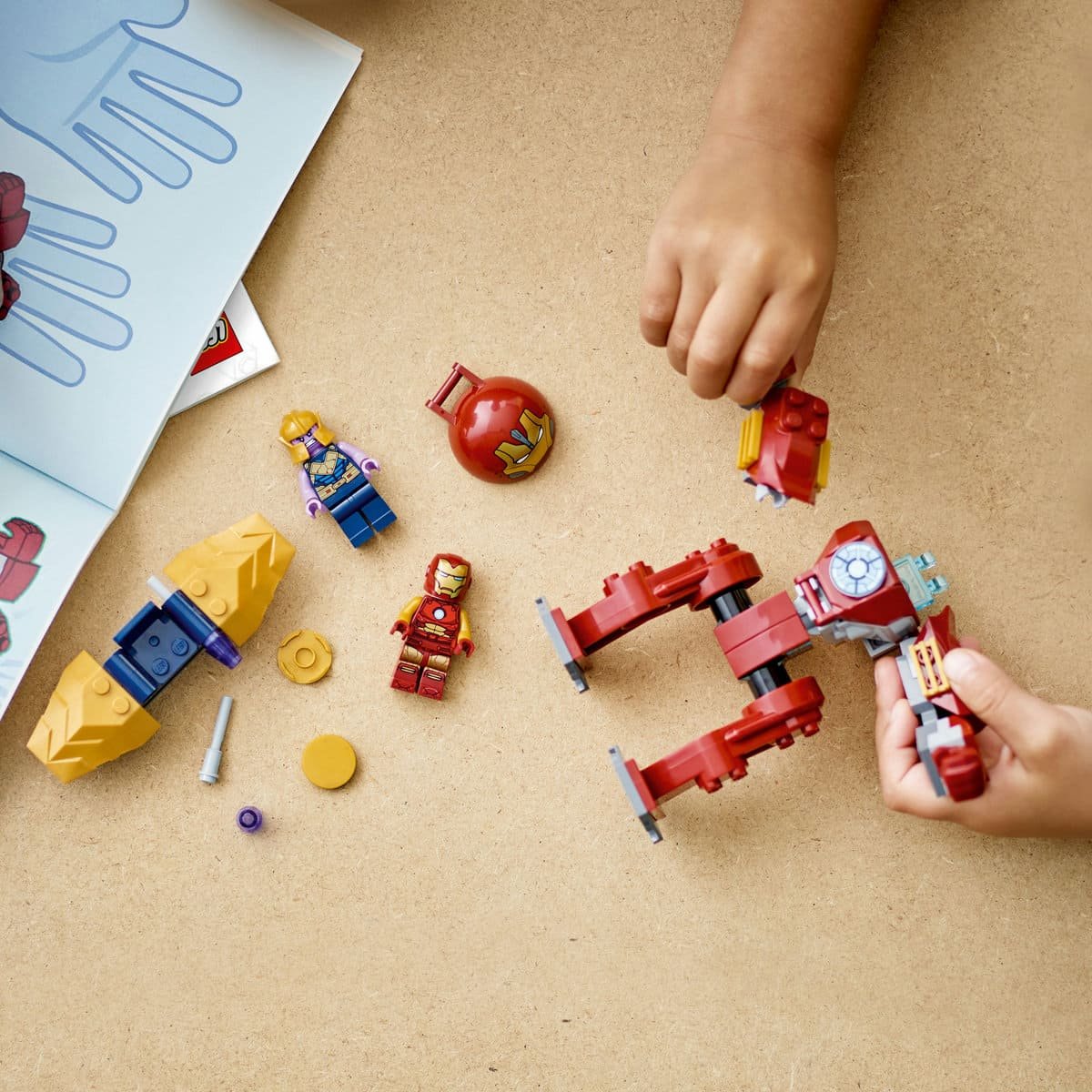 Anti-Hulk de Iron Man Vs. Thanos Lego Super Heroes Marvel