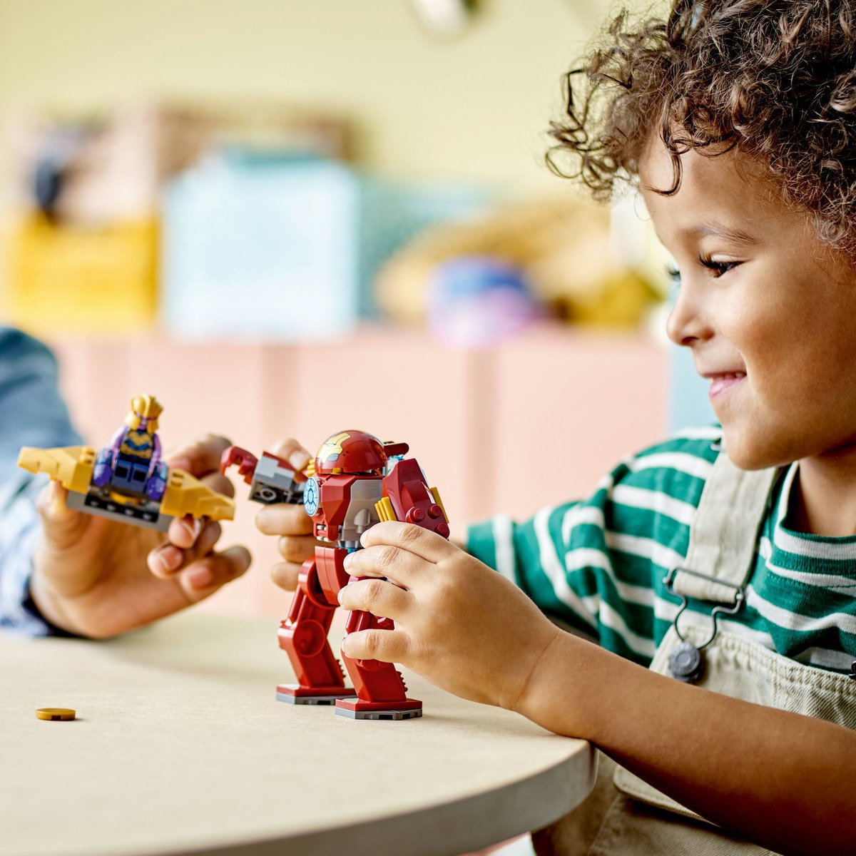 Anti-Hulk de Iron Man Thanos Lego Super Heroes Marvel