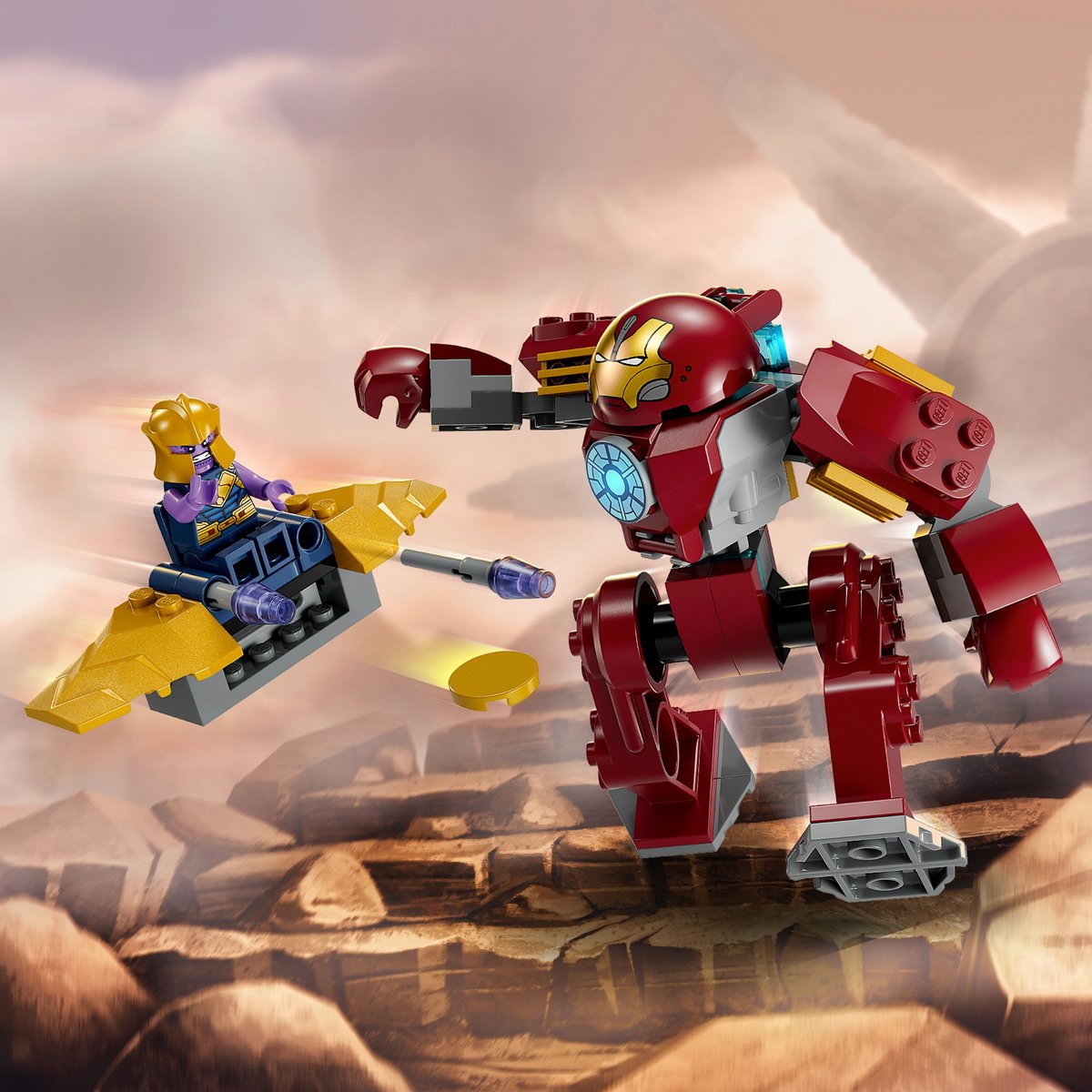 Anti-Hulk de Iron Man Vs. Thanos Lego Super Heroes Marvel