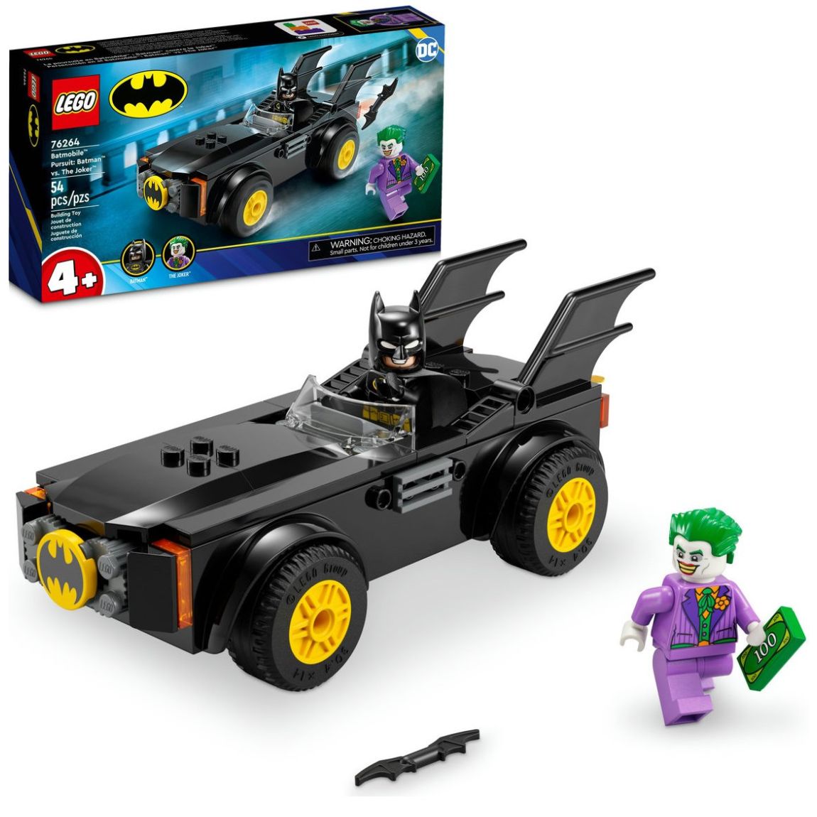 Persecución en el Batmobile™: Batman™ Vs. The Joker™ Lego Super Heroes Dc