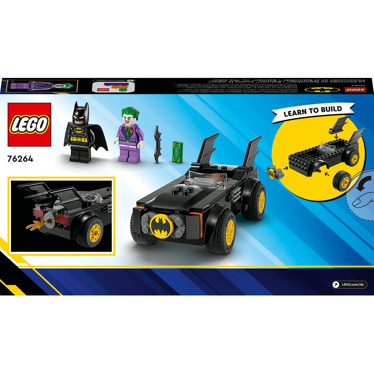 Persecución en el Batmobile™: Batman™ Vs. The Joker™ Lego Super Heroes Dc