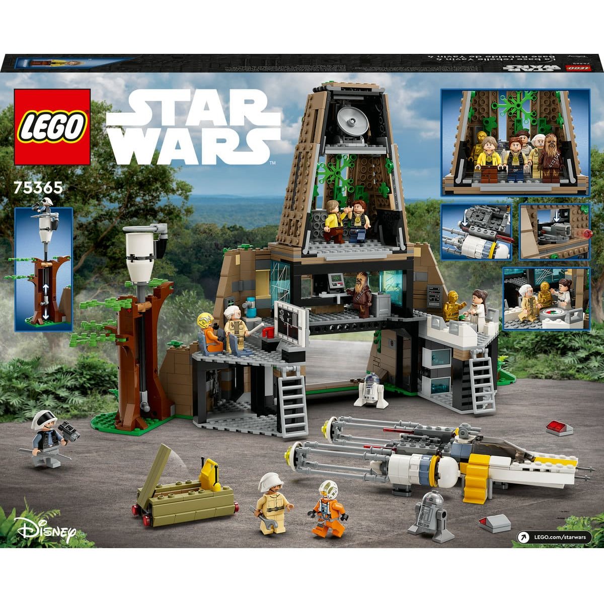 Base Rebelde de Yavin 4 Lego Star Wars™