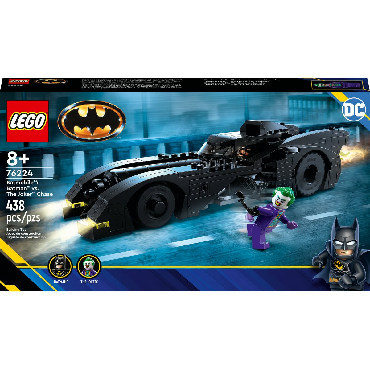 Batmobile™: Cacería de Batman™ Vs. The Joker™ Lego Super Heroes Dc