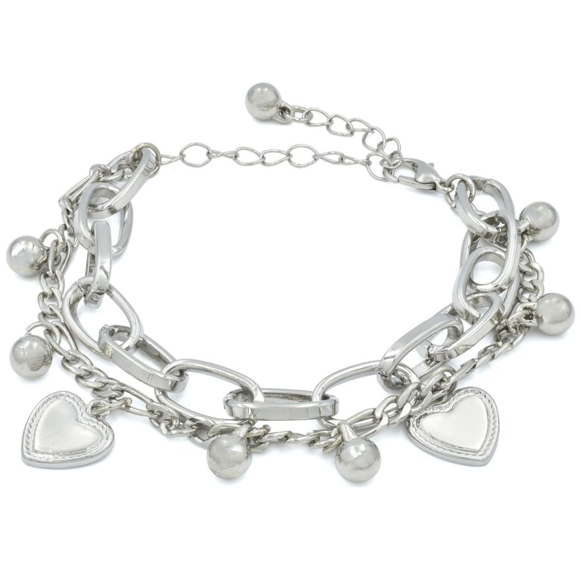 Pulsera Dijes de Corazón