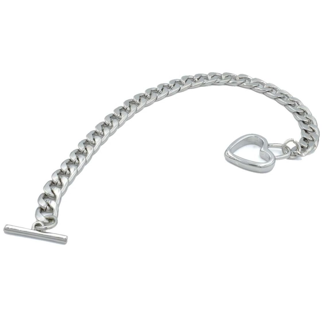 Pulsera con Broche Corazón C2C