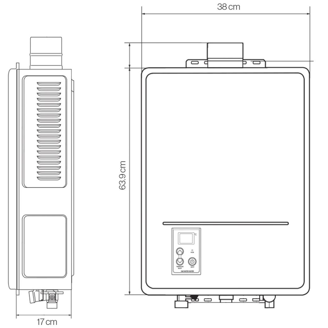 Calentador Instantáneo Modul Comfortreu Rinnai