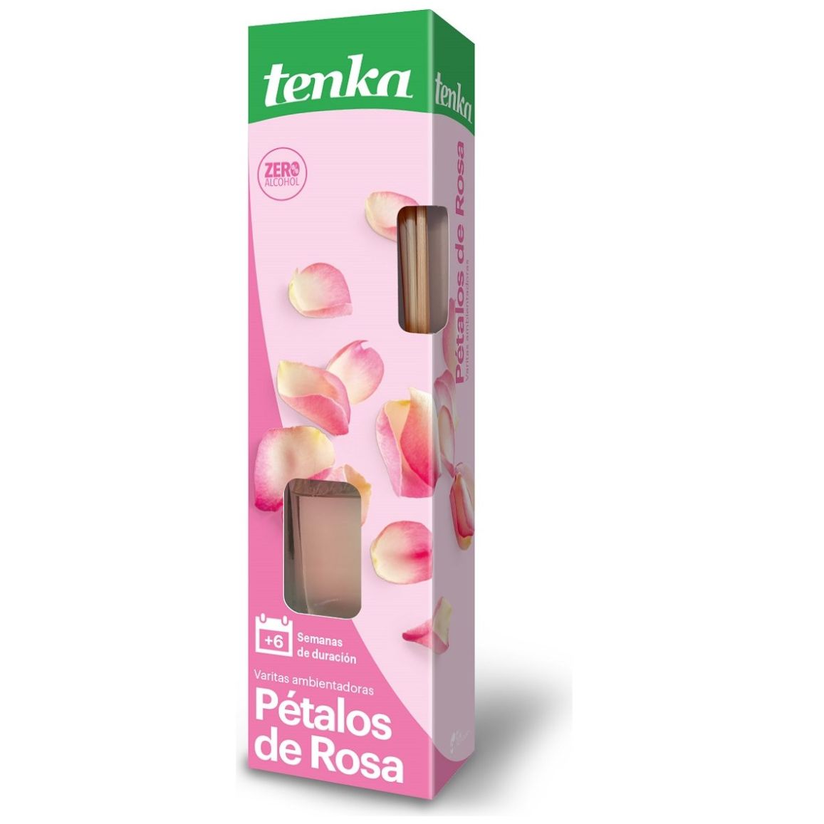 Difusor Mikado Petalos de Rosa 40 Ml Tenka