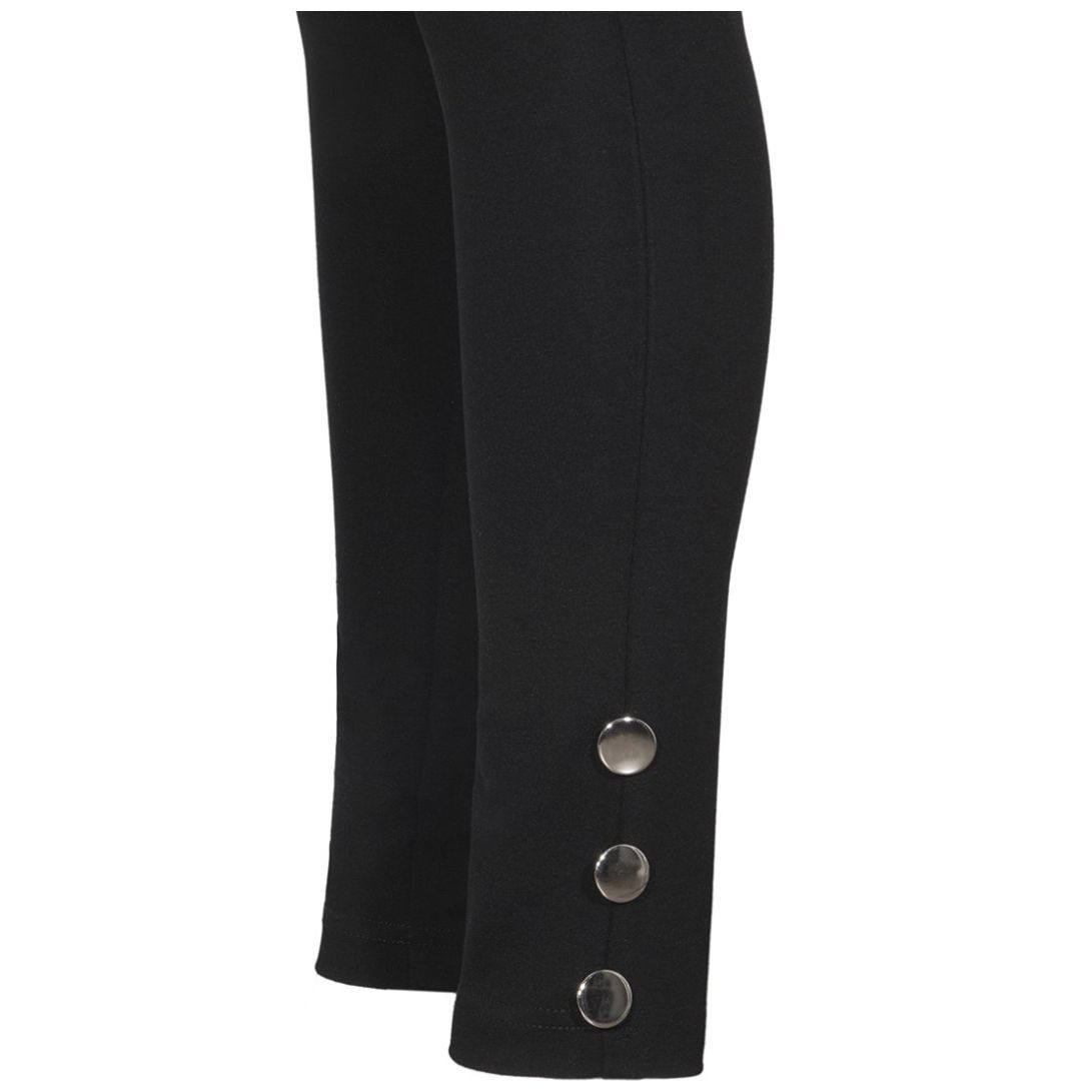 Legging Liso Botones Metalicos Orange Love