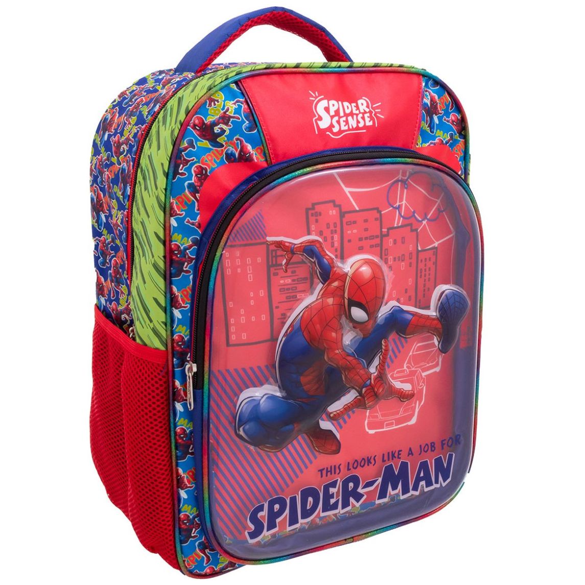 Mochila 3D Hards para Primaria Marvel Spider-Man Ruz