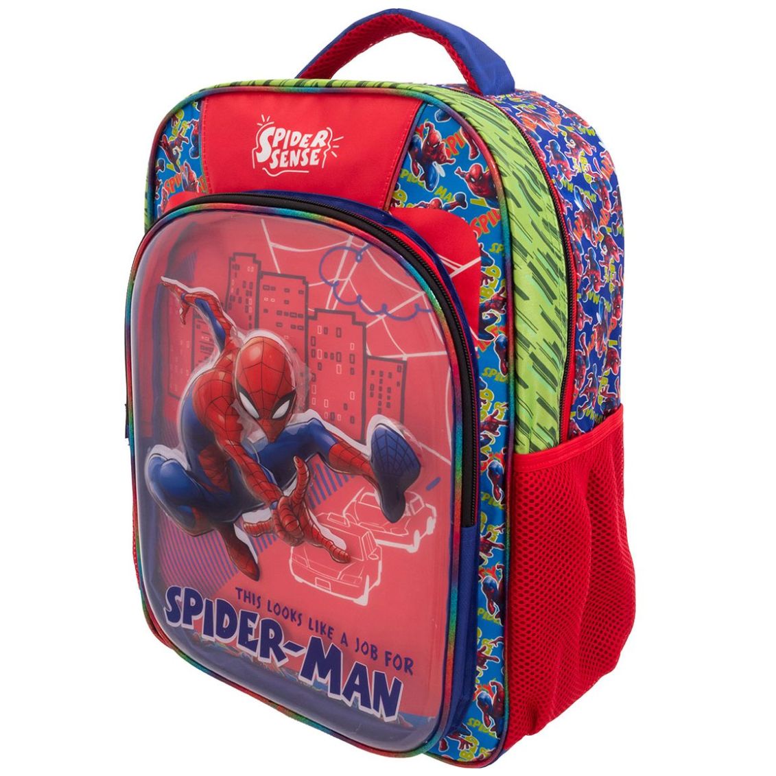 Mochila 3D Hards para Primaria Marvel Spider-Man Ruz