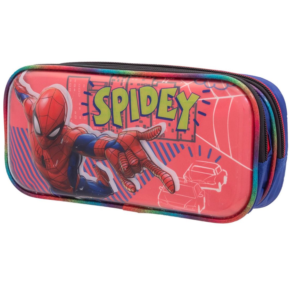 Lapicera Doble 3D H Marvel Spider-Man Ruz