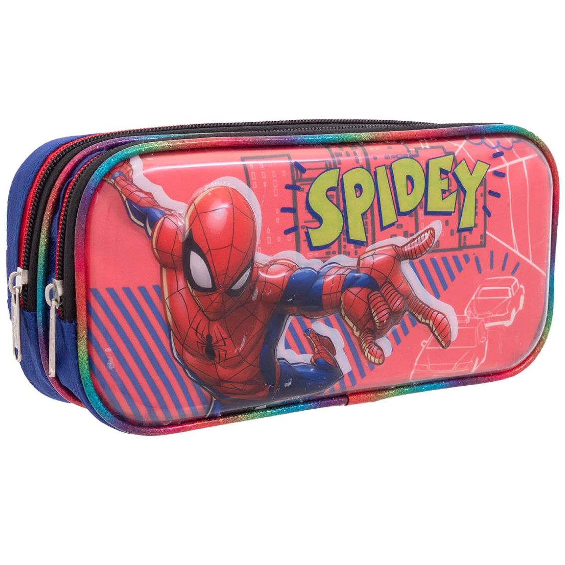 Lapicera Doble 3D H Marvel Spider-Man Ruz