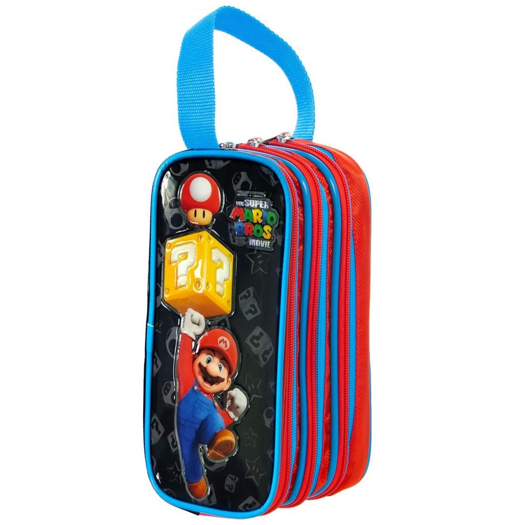 Lapicera Suave Triple Mario Bros Ruz