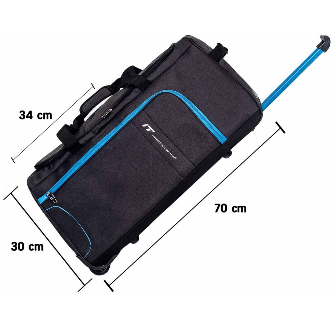 Duffle Carrousel Rodante Gd Azul It Traveller