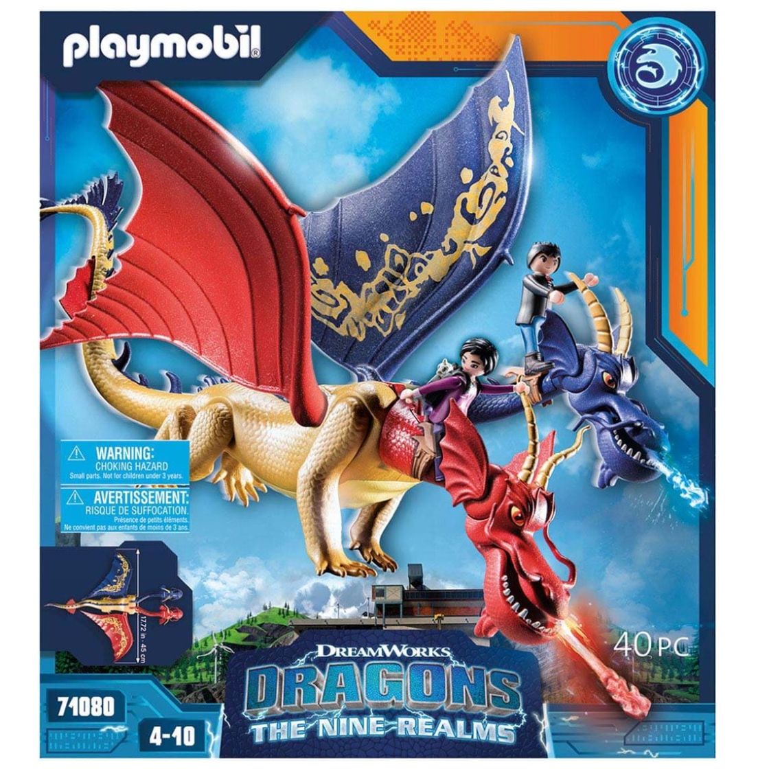 Dragons The Nine Realms Wu & Wei With Playmobil