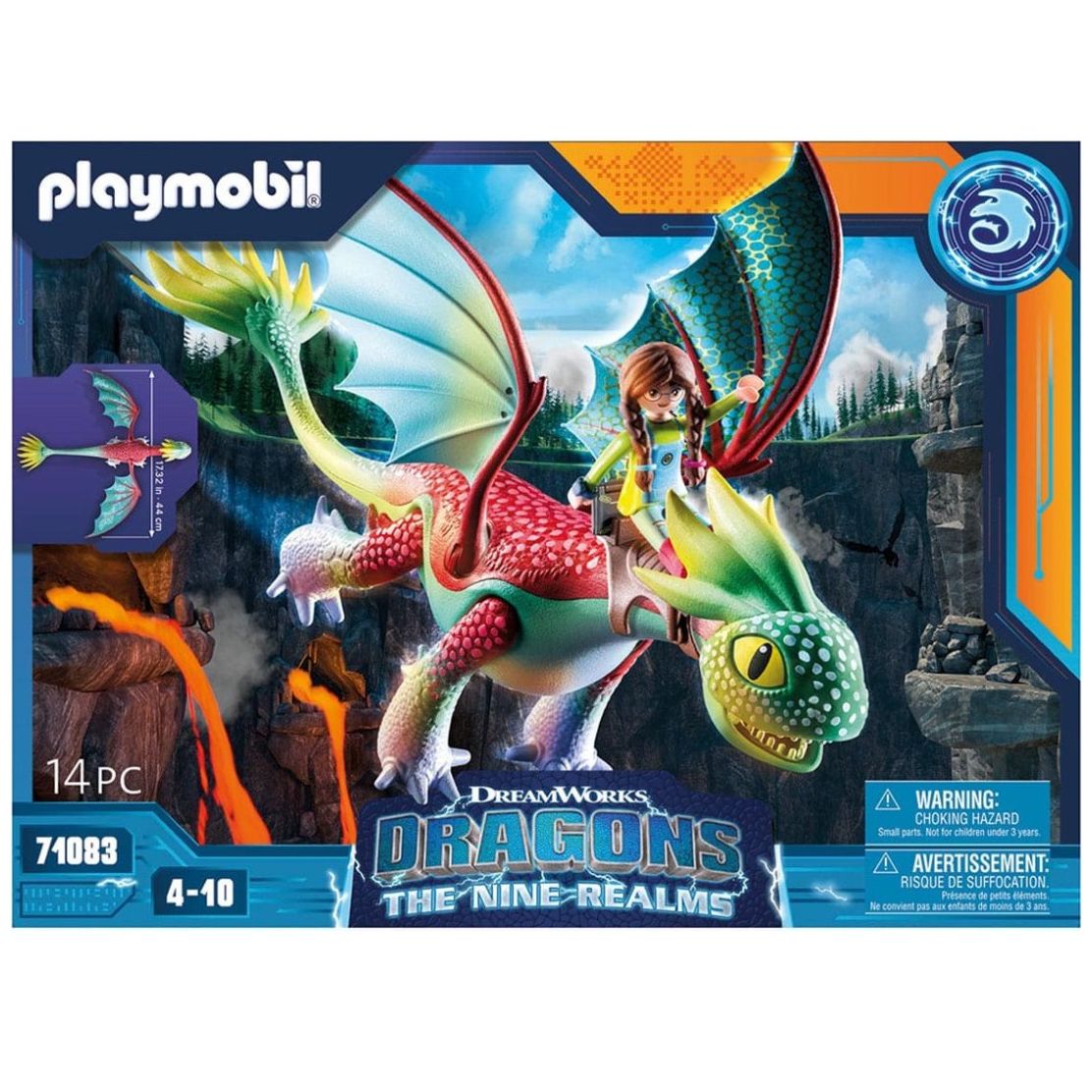 Dragons The Nine Realms Feathers & al Playmobil