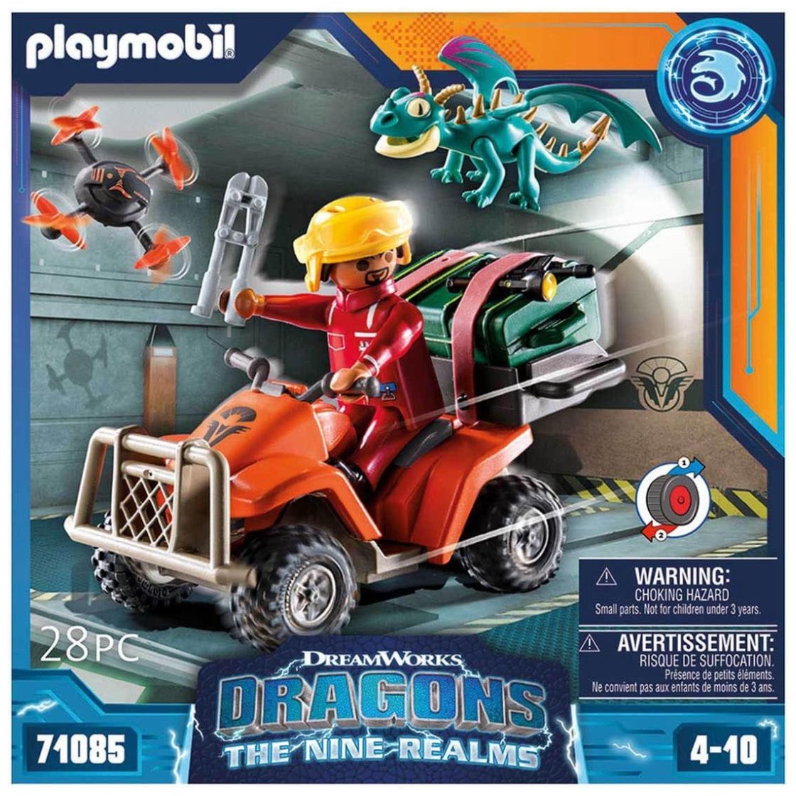 Dragons The Nine Realms Icaris Quad W Playmobil