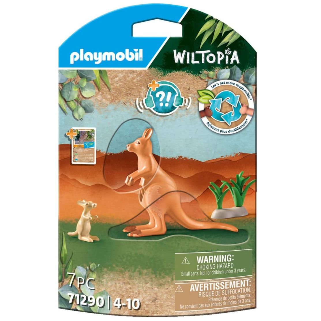Wiltopia Canguro con Bebe Playmobil