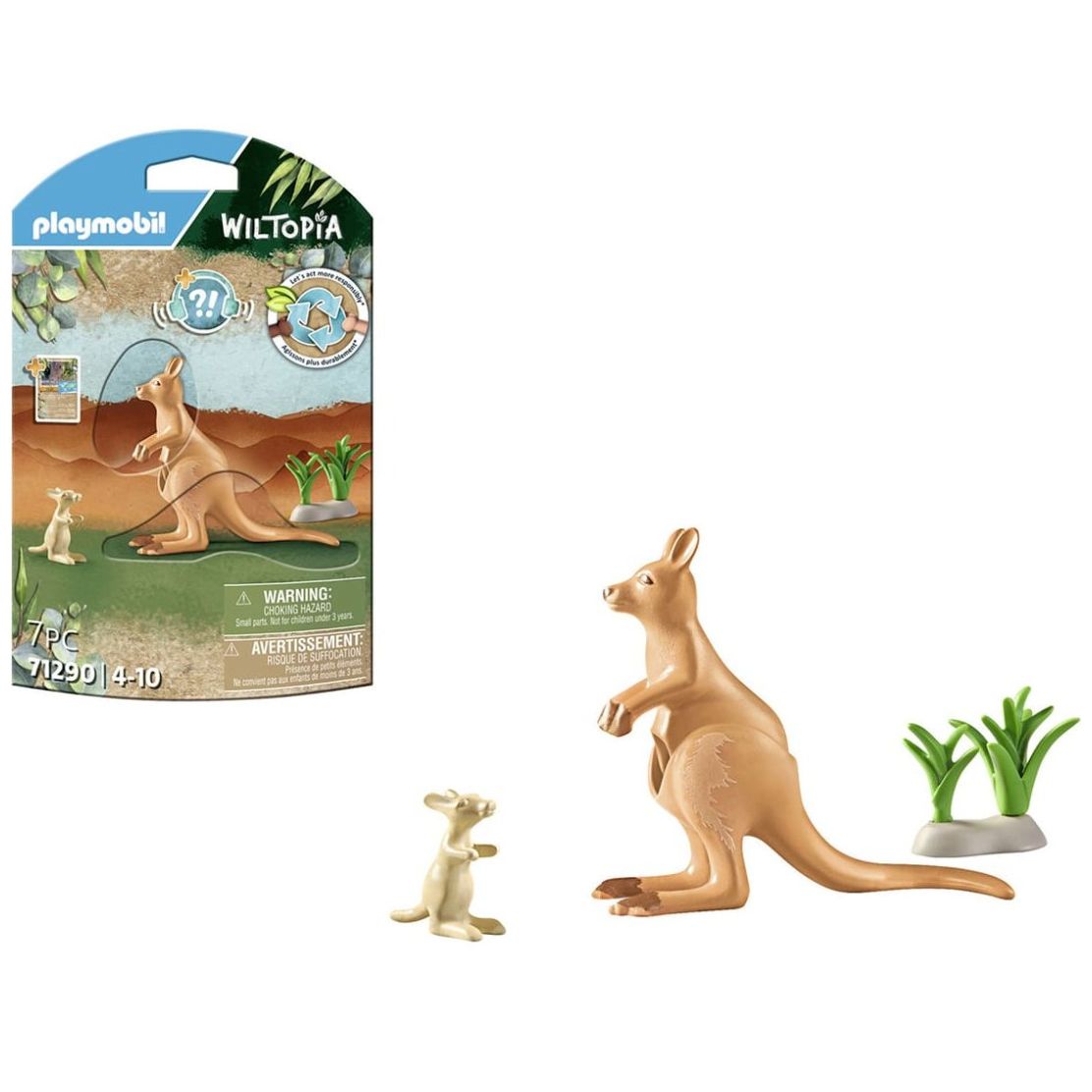 Wiltopia Canguro con Bebe Playmobil