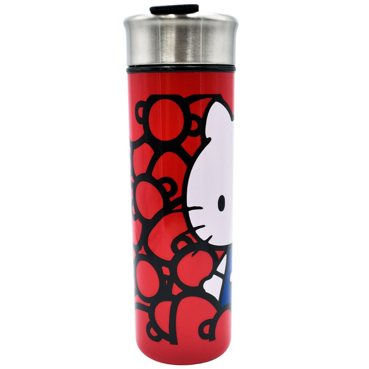 Termo 430 Ml con Tapa de Acero Inoxidable Hello Kitty