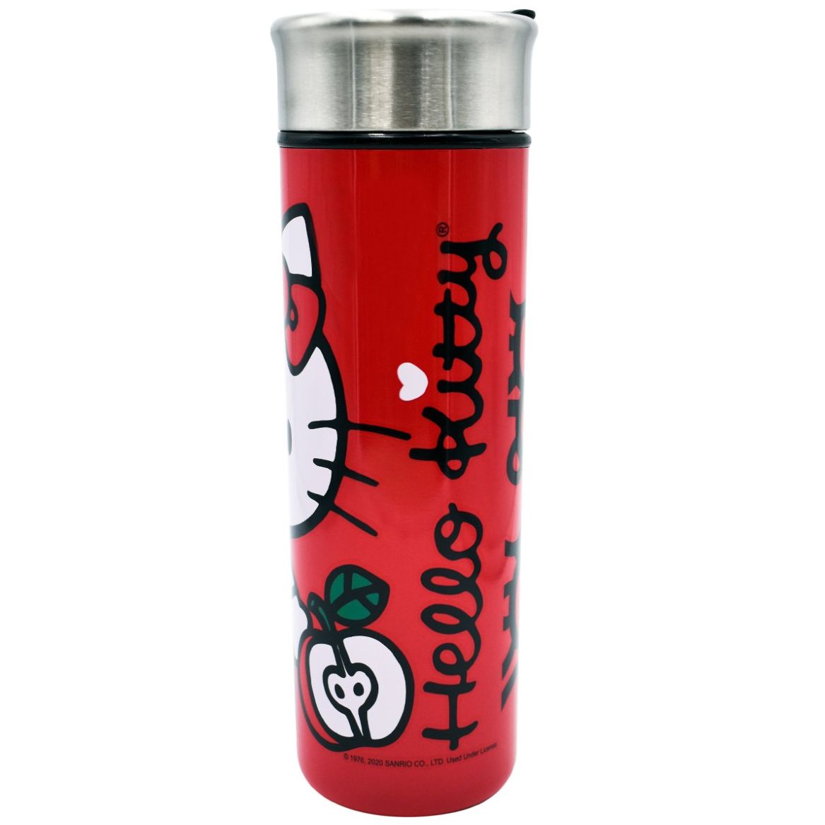 Termo 430 Ml con Tapa de Acero Inoxidable Hello Kitty