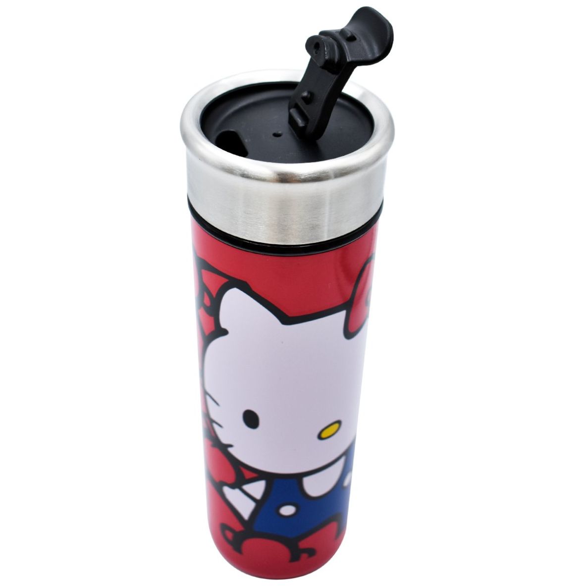 Termo 430 Ml con Tapa de Acero Inoxidable Hello Kitty
