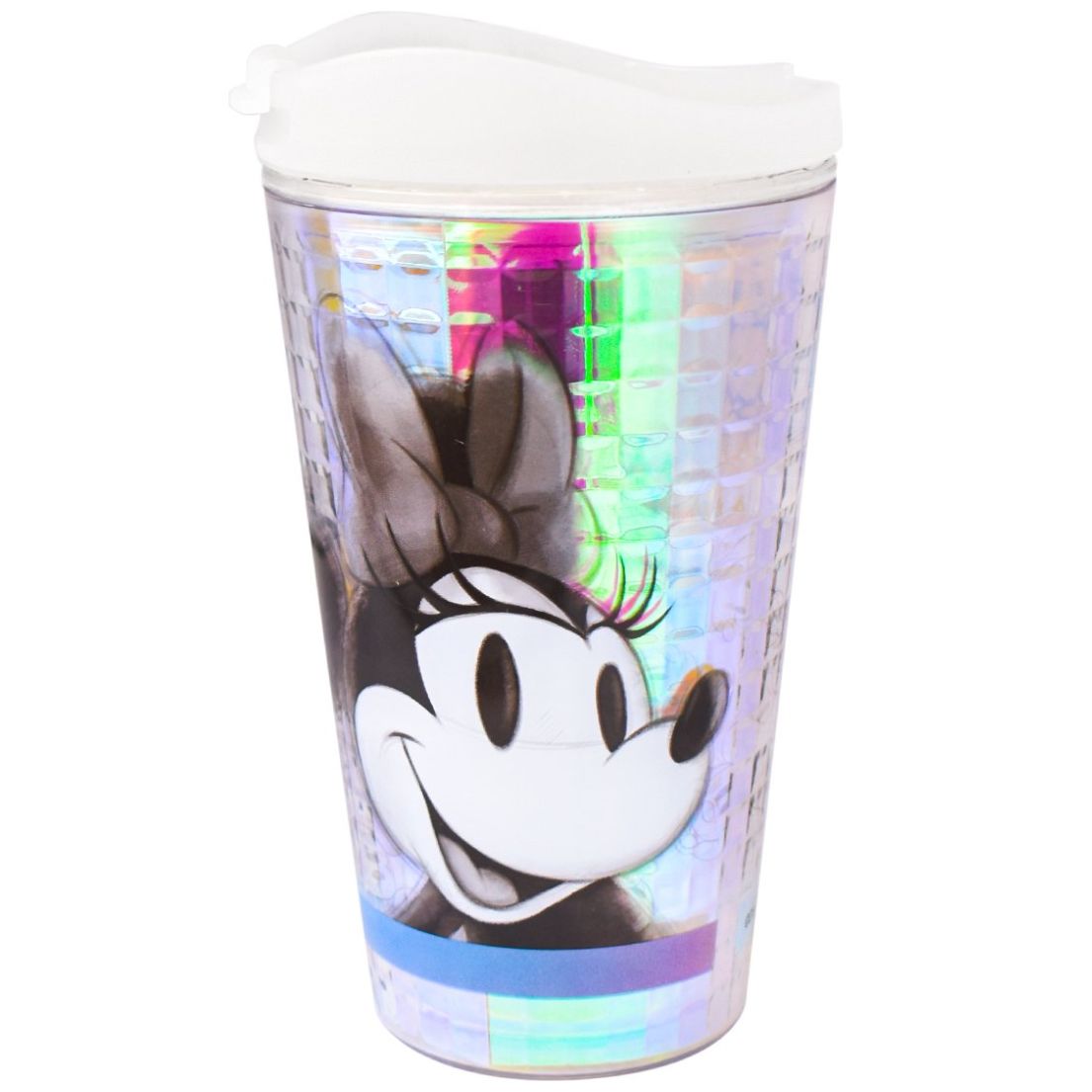 Taza Disney 100 Vidrio de Doble Pared Transparente