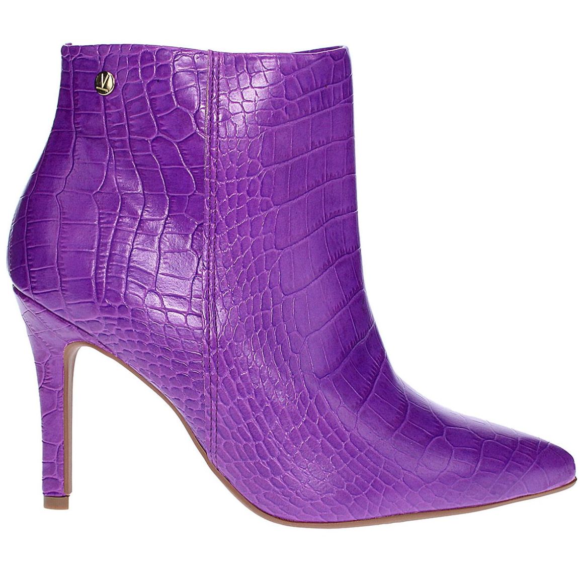 Botín Tacón Textura Croco Vizzano