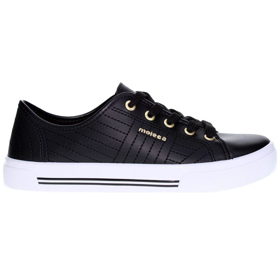 Tenis moleca best sale plataforma preto