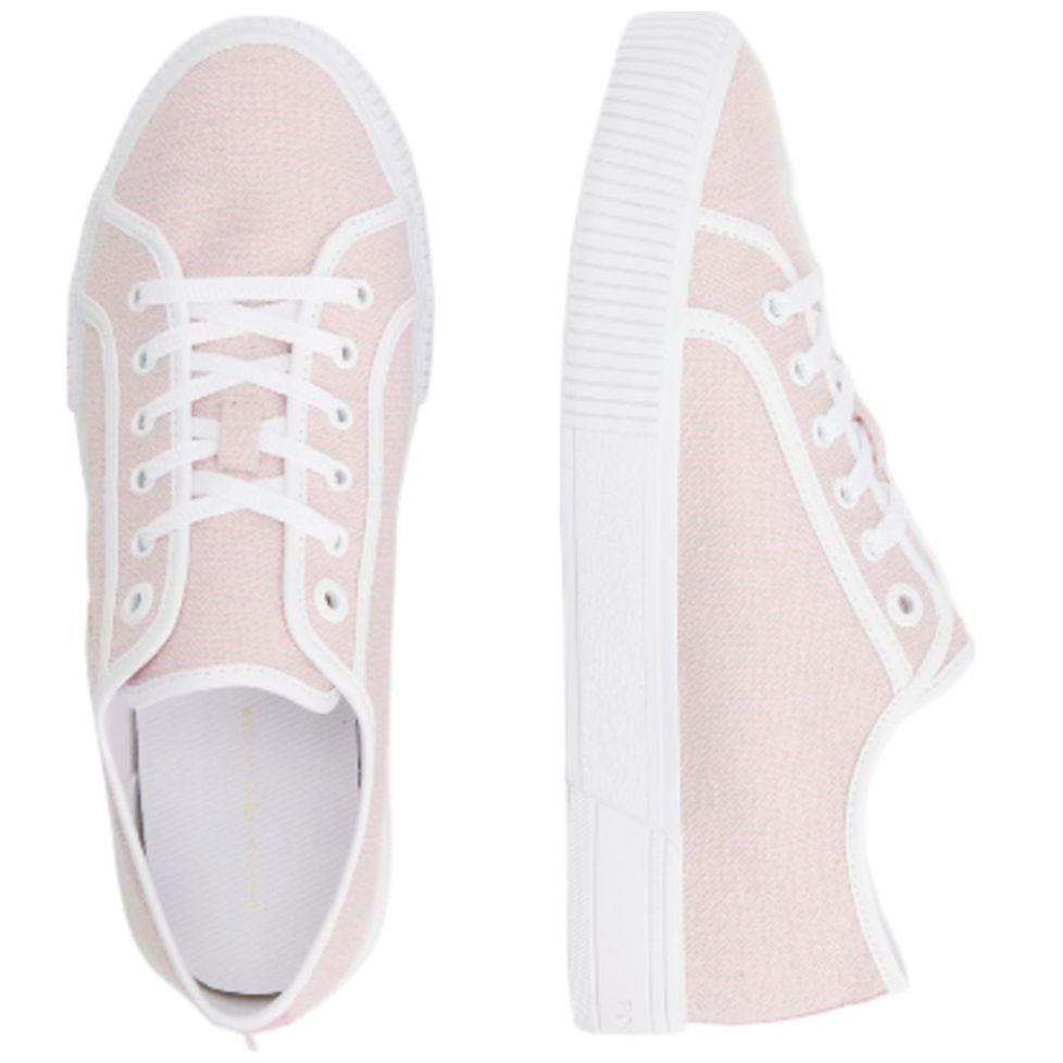 Tenis Rosa Casual Tommy Hilfiger