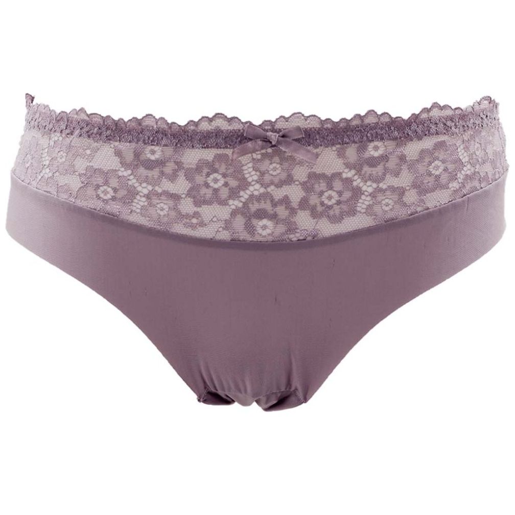 Bikini Corte Laser con Encaje Cintura Couture