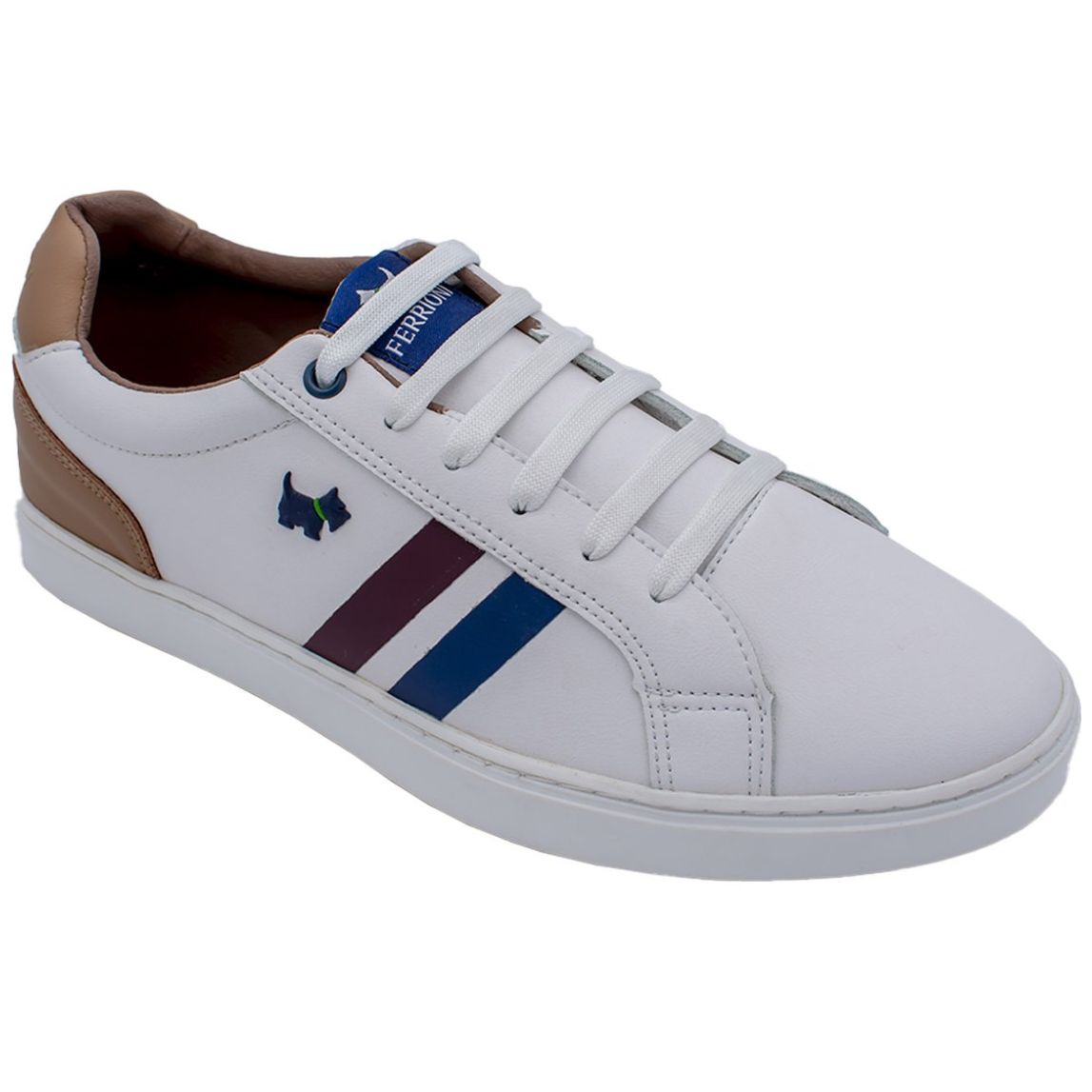 Tenis ferrioni blancos hot sale