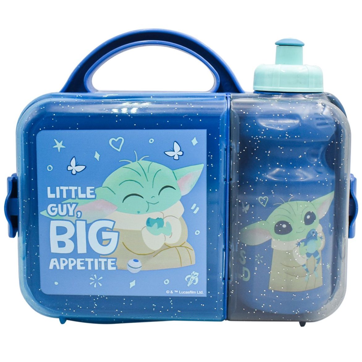 Lonchera Mandalorian Con Botella Fund Kinds