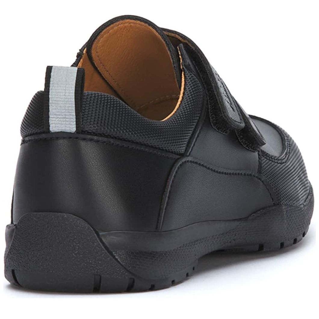 Zapato Escolar Velcro 17-21 Negro Ferrato para Niño