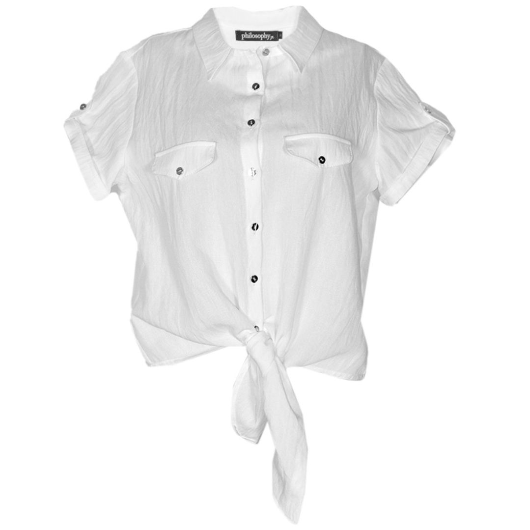 Blusa de botones online para mujer