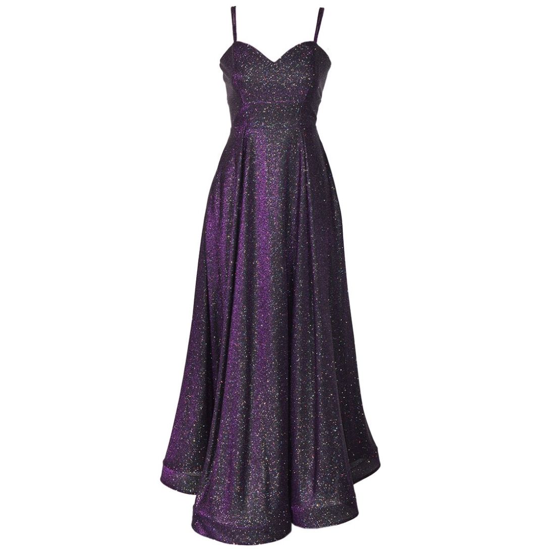 Vestido Largo de Fiesta, Circular, Metálico  Philosophy Jr Nights