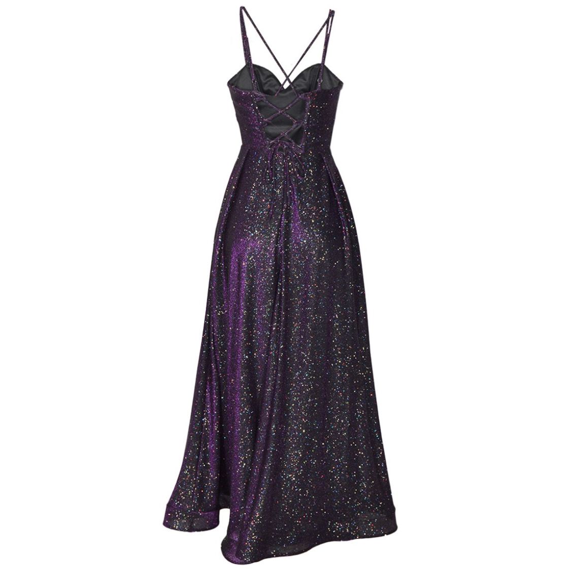 Vestido Largo de Fiesta, Circular, Metálico  Philosophy Jr Nights