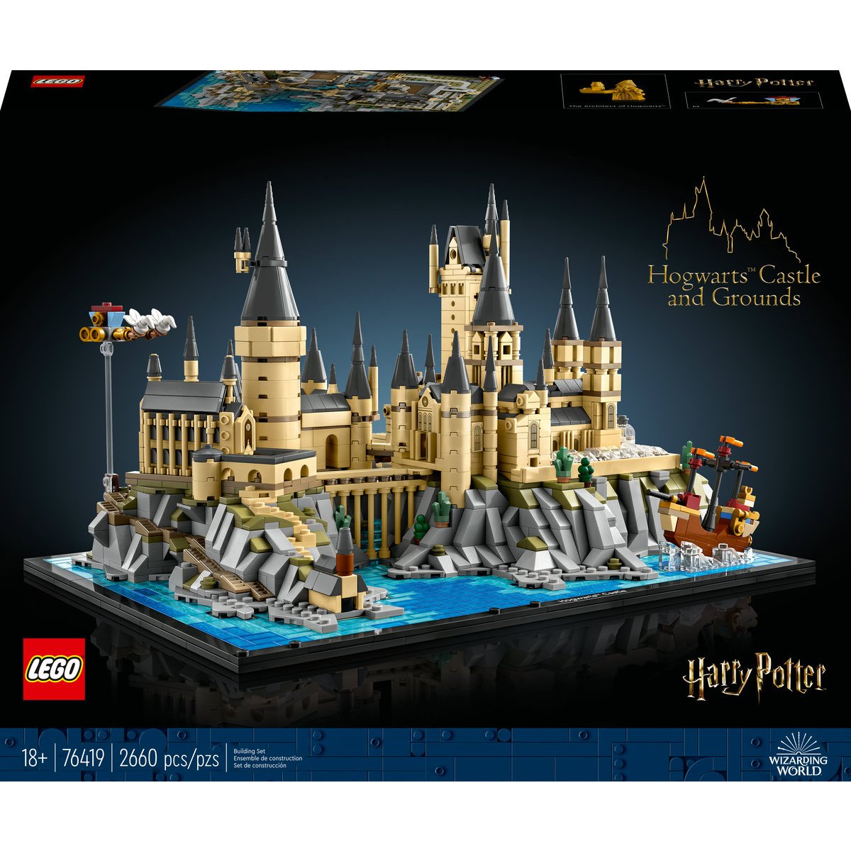 Castillo y Terrenos de Hogwarts Lego Harry Potter