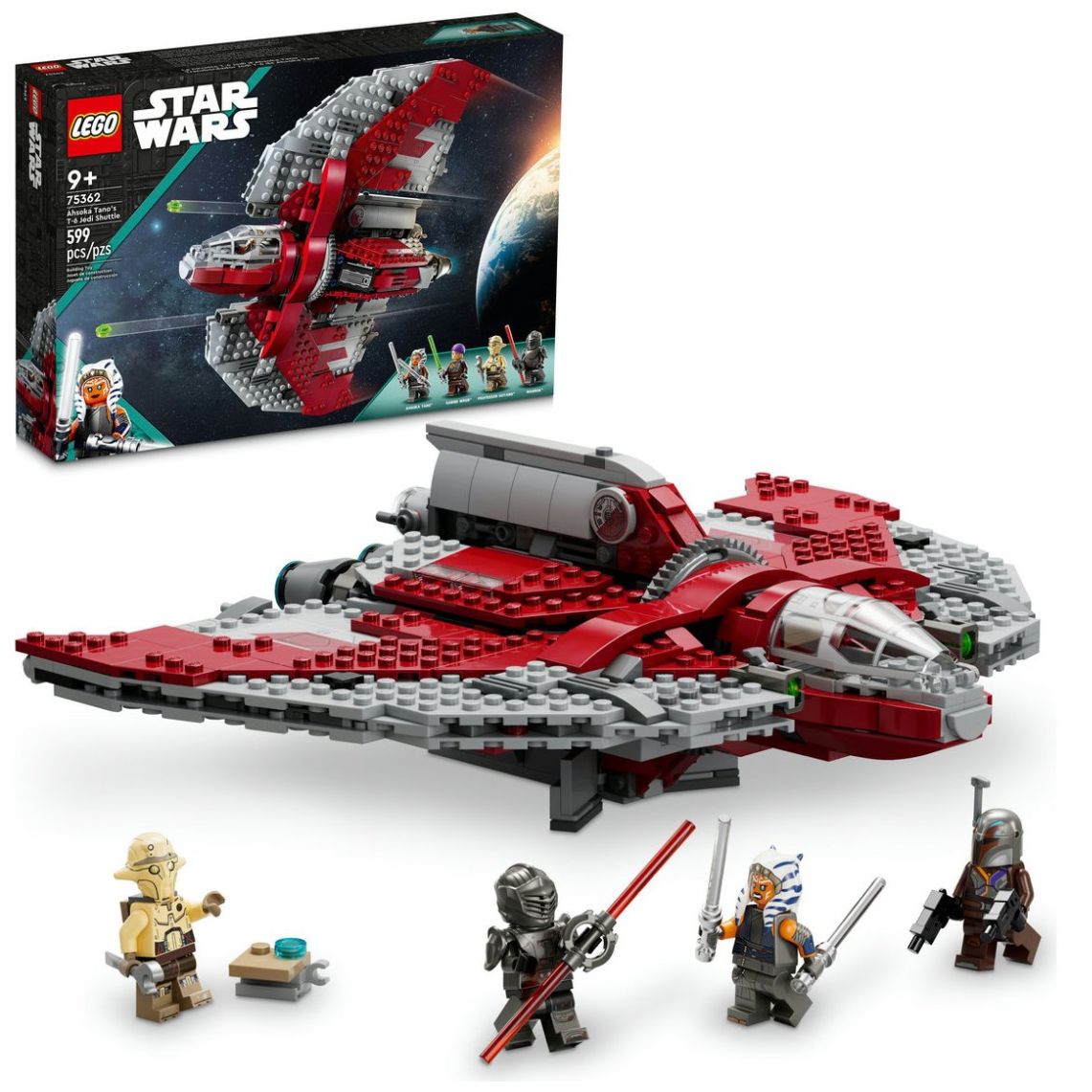 Transbordador Jedi T-6 de Ahsoka Tano Lego Star Wars