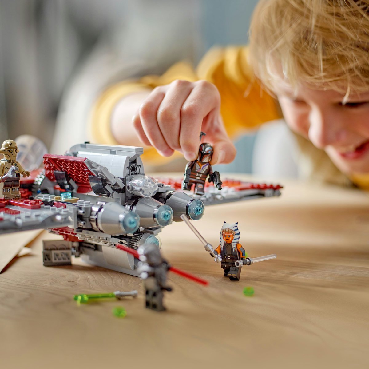 Transbordador Jedi T-6 de Ahsoka Tano Lego Star Wars