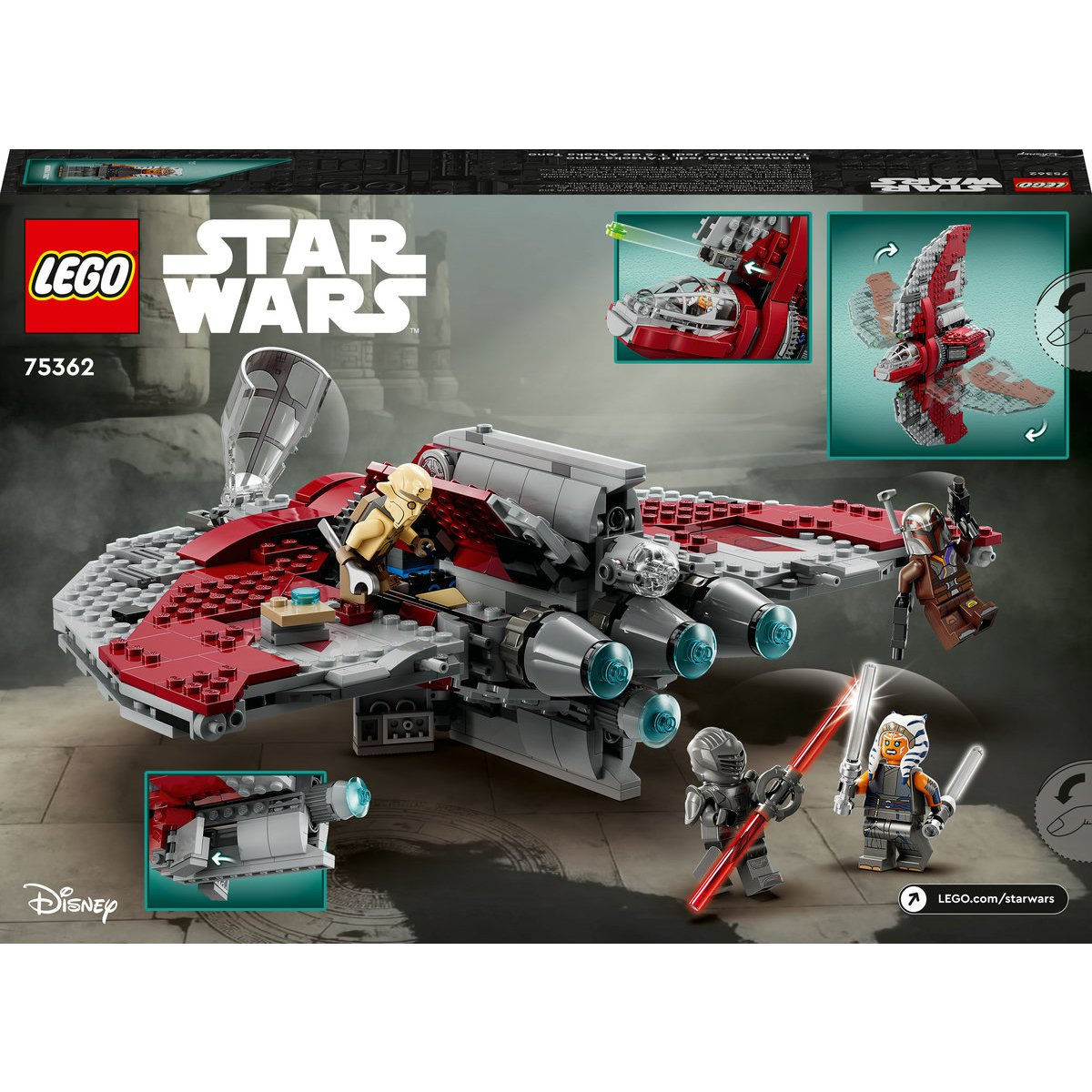 Transbordador Jedi T-6 de Ahsoka Tano Lego Star Wars