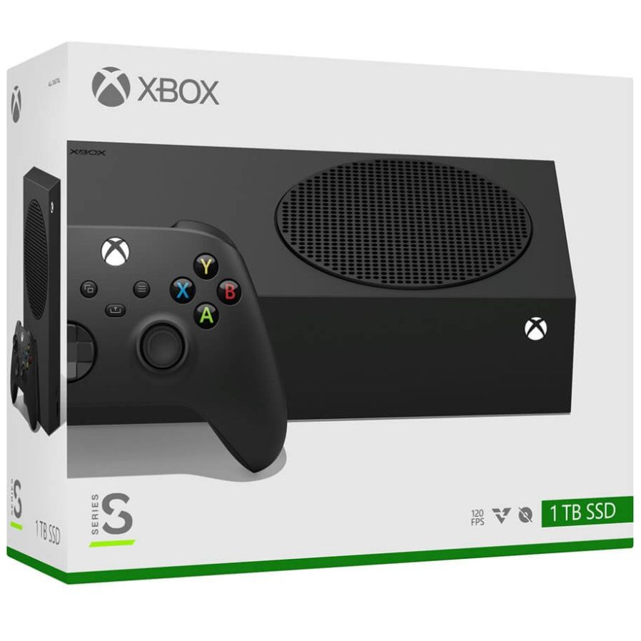 Consola Xbox Series S 1Tb Ssd Carbón Black