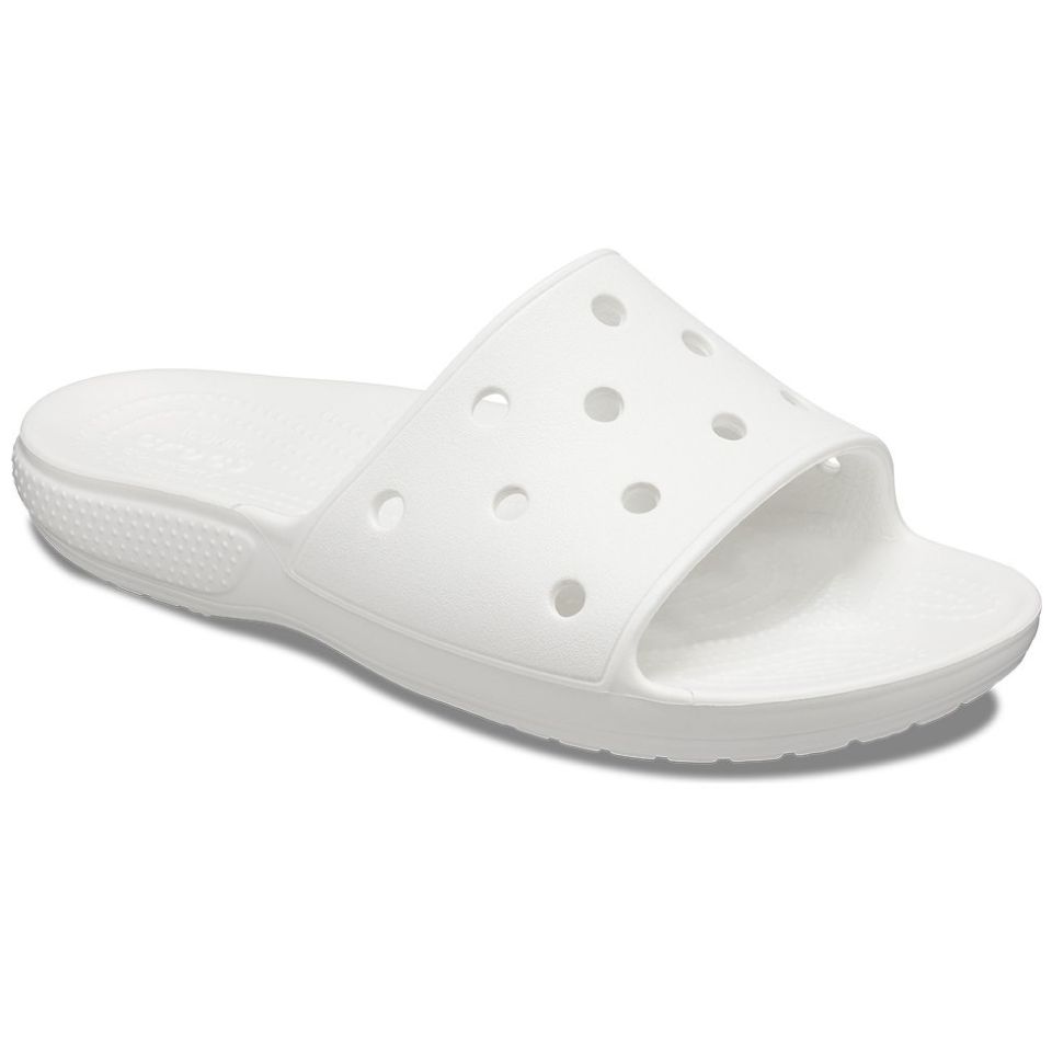 Sandalia Classic Slide Blanco Crocs